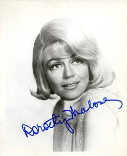 Dorothy Malone autograph