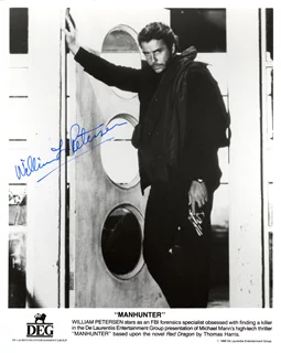 William Petersen autograph