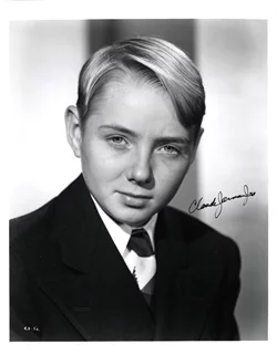 Claude Jarman, Jr. autograph