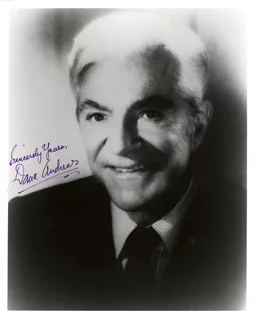 Dana Andrews autograph