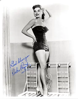 Debra Paget autograph