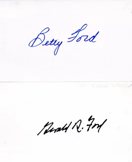 The Fords autograph
