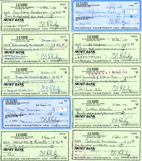 Eugene B. Fluckey autograph