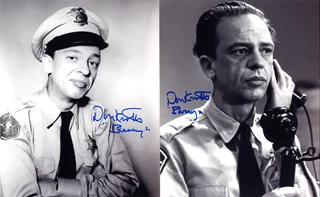 Don Knotts autograph