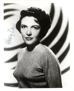 Nancy Davis autograph