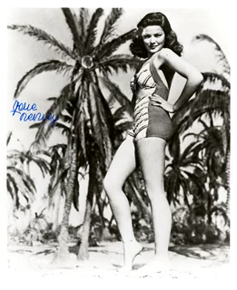 Gene Tierney autograph