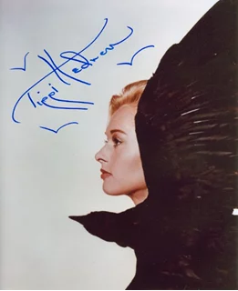 Tippi Hedren autograph