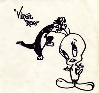 Virgil Ross autograph