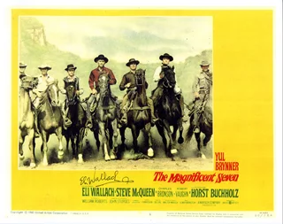 Eli Wallach autograph