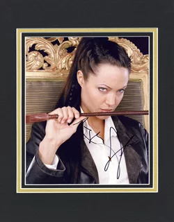 Angelina Jolie autograph