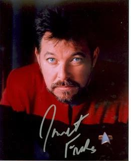Jonathan Frakes autograph