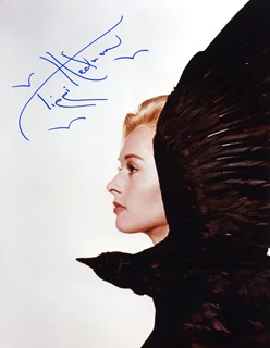 Tippi Hedren autograph