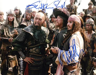 Pirates of The Caribbean: At World's End autograph