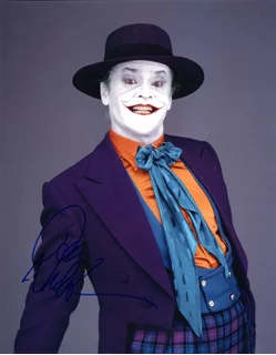 Jack Nicholson autograph