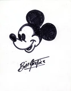Bill Justice autograph
