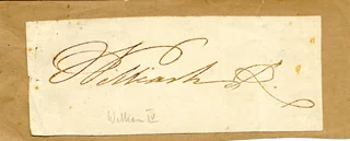 William IV autograph