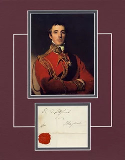 Duke of Wellington autograph
