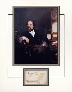 Charles Dickens autograph