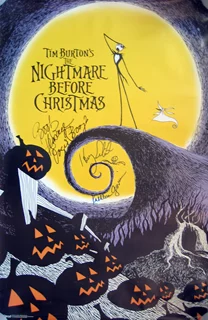 The Nightmare Before Christmas autograph
