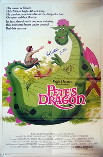 Pete's Dragon autograph