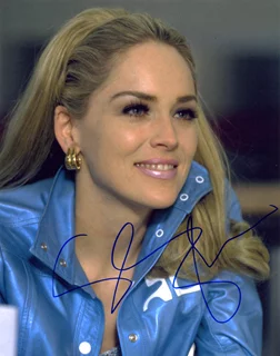 Sharon Stone autograph
