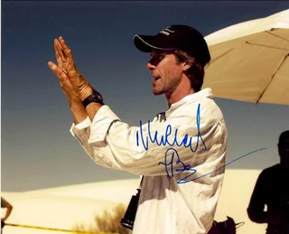 Michael Bay autograph