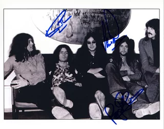 Deep Purple autograph