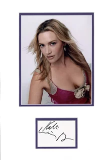 Kate Winslet autograph