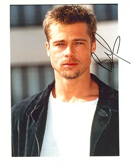 Brad Pitt autograph