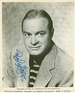 Bob Hope autograph