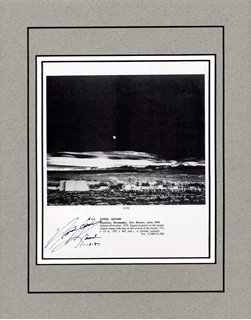 Ansel Adams autograph