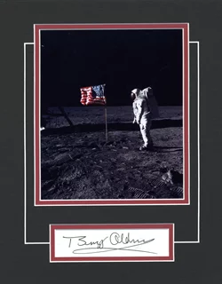 Buzz Aldrin autograph