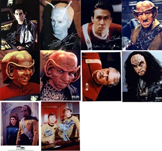 Star Trek autograph