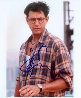 Jeff Goldblum autograph
