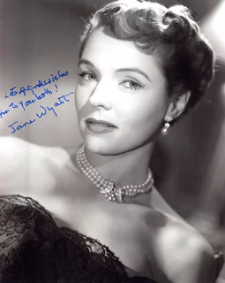 Jane Wyatt autograph