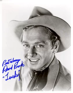 Rand Brooks autograph