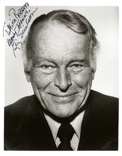 Leif Erickson autograph
