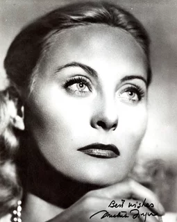 Michele Morgan autograph