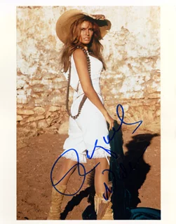 Raquel Welch autograph
