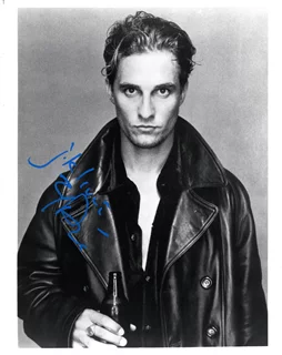 Matthew McConaughey autograph