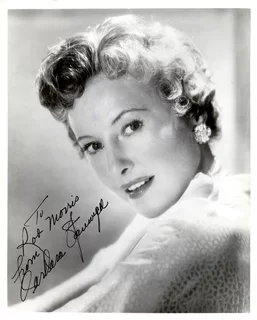 Barbara Stanwyck autograph