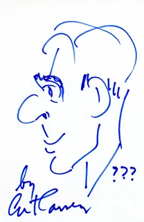 Art Carney autograph