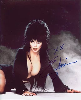 Elvira autograph