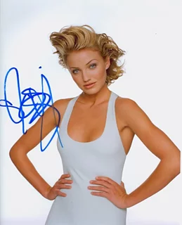 Cameron Diaz autograph