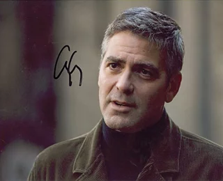George Clooney autograph