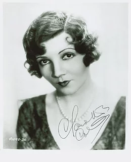 Claudette Colbert autograph