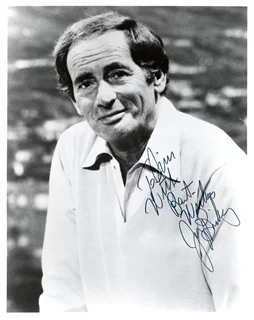Joey Bishop autograph