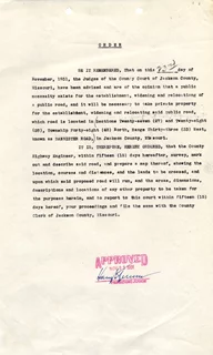 Harry S. Truman autograph