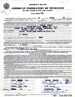 Maybelle Carter autograph