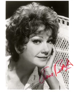 Anne Baxter autograph